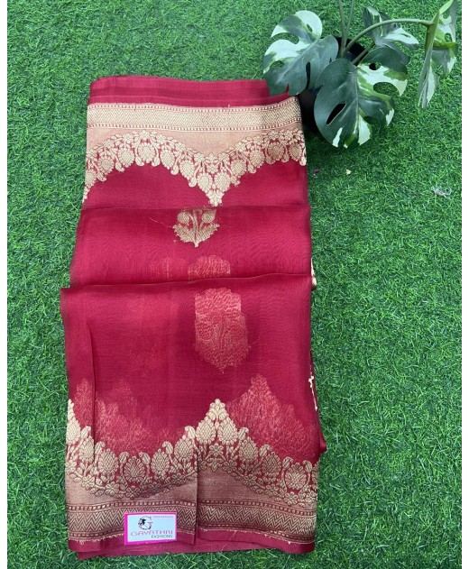 Organza saree